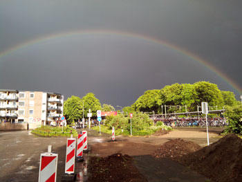 regenboog-harderwijk Station -voorbereidingen spoortunnel