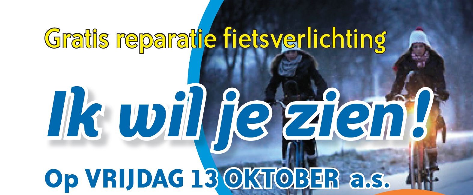 fietsverlichtingsactie 13 oktober 2017 Harderwijk